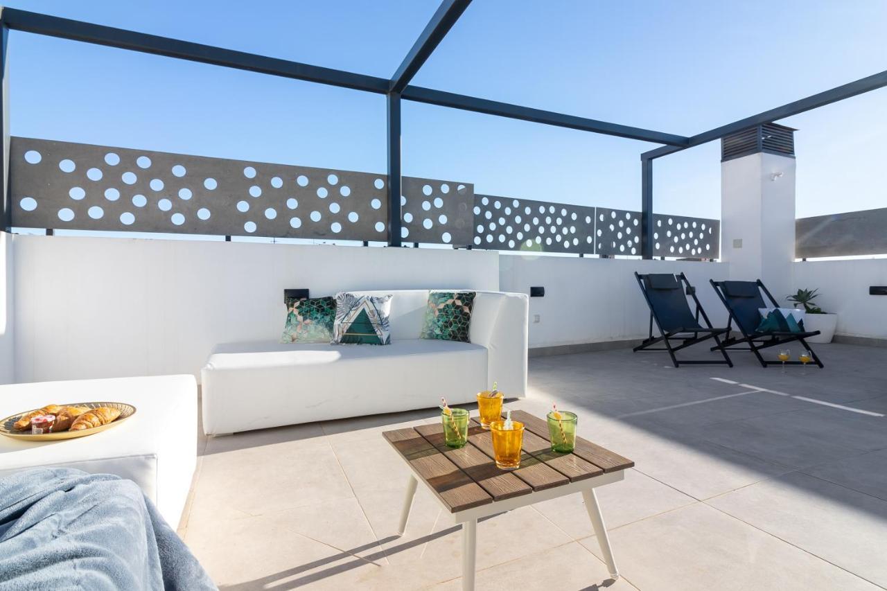 Malaga Center Flat Mariblanca 12 Sun & Terrace Boutique Apartman Kültér fotó