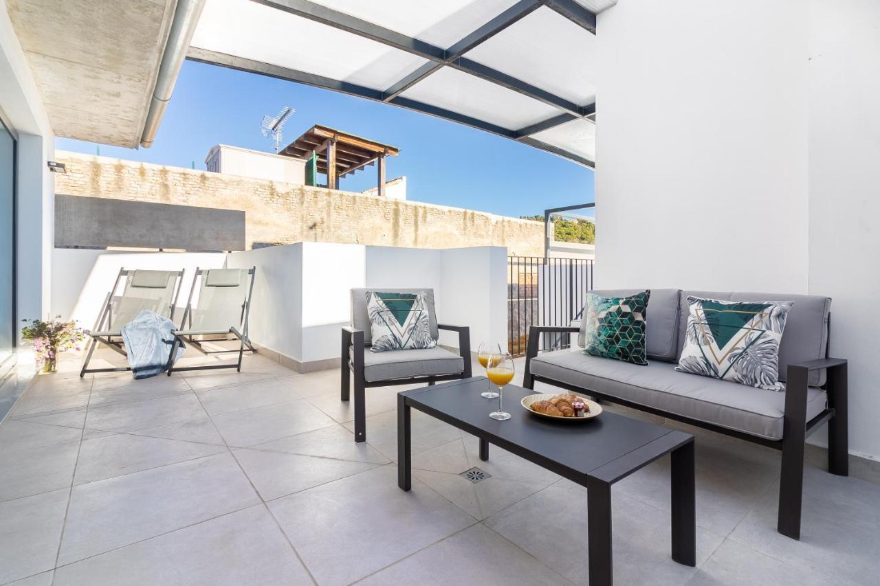 Malaga Center Flat Mariblanca 12 Sun & Terrace Boutique Apartman Kültér fotó