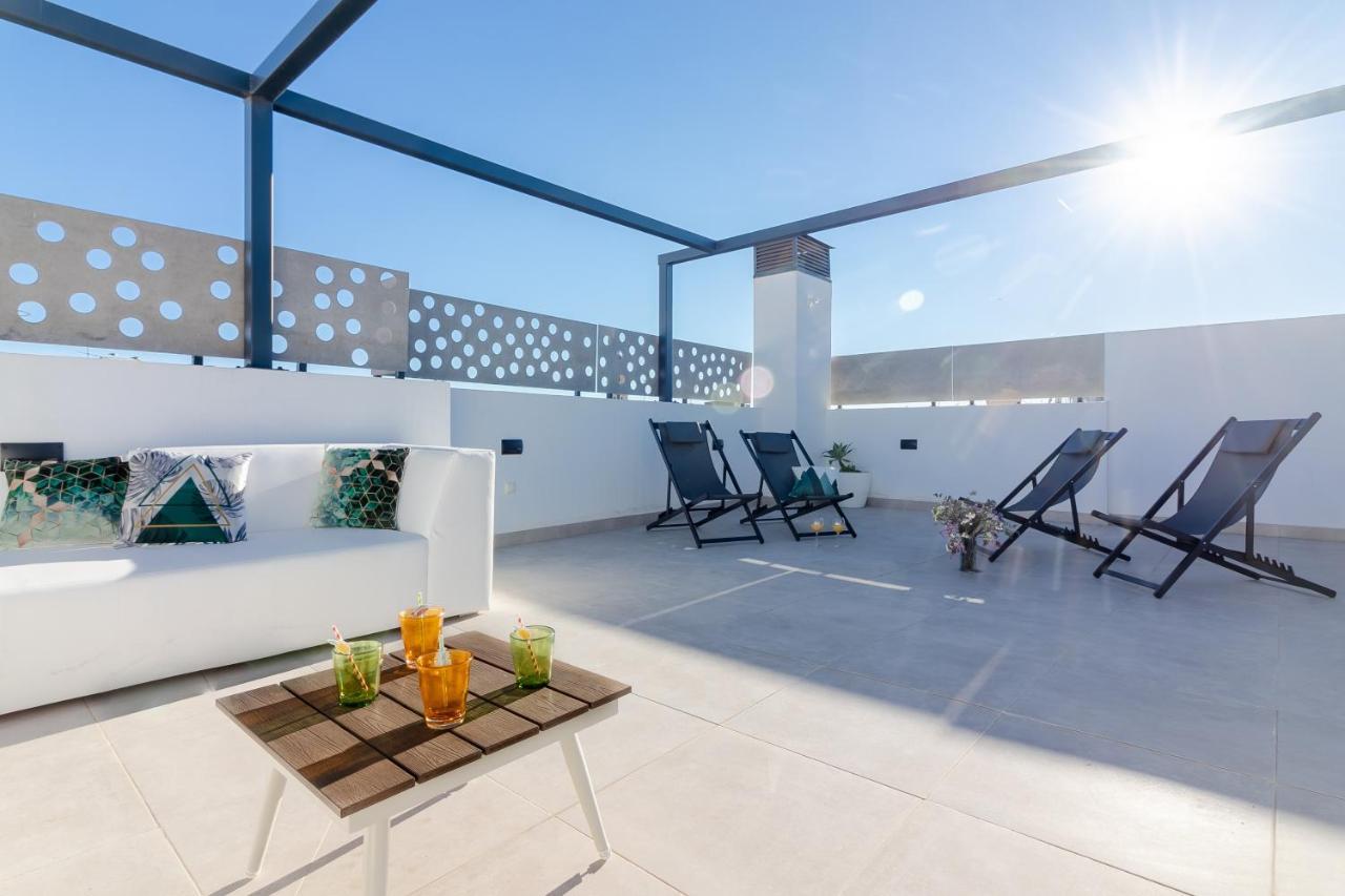 Malaga Center Flat Mariblanca 12 Sun & Terrace Boutique Apartman Kültér fotó